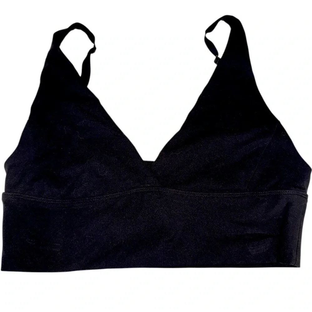 PrAna Black Longline‎ Sports Bra – Size Small